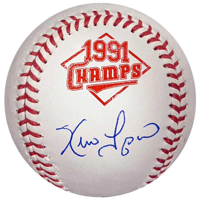Kevin Tapani Autographed Fan HQ Exclusive 1991 Champs Baseball Minnesota Twins