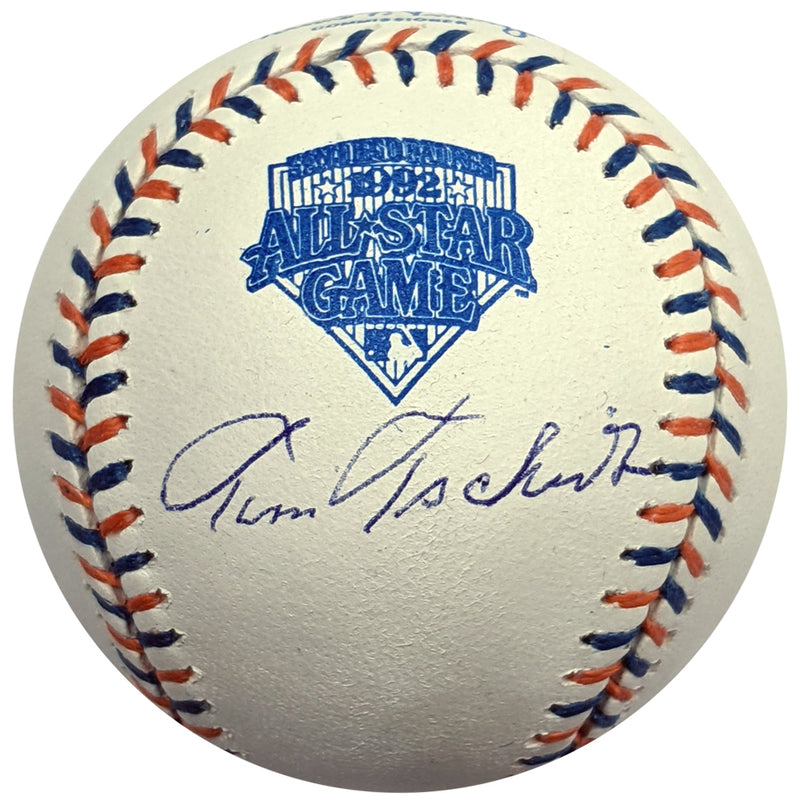 Tim Tschida Autographed 1992 All Star Game Baseball