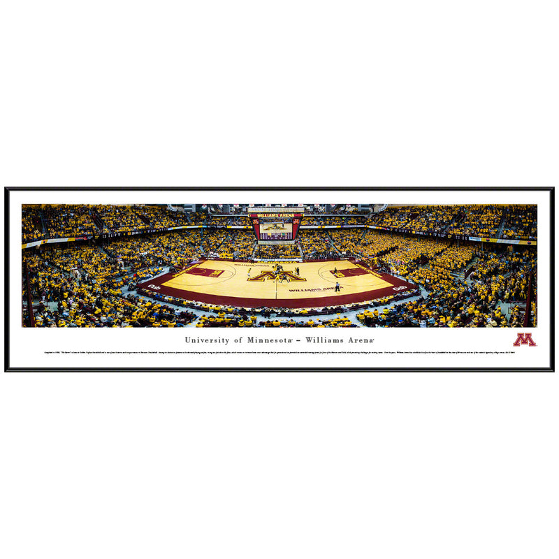 Minnesota Golden Gophers Men's Basketball Williams Arena Panoramic Picture (In-Store Pickup)