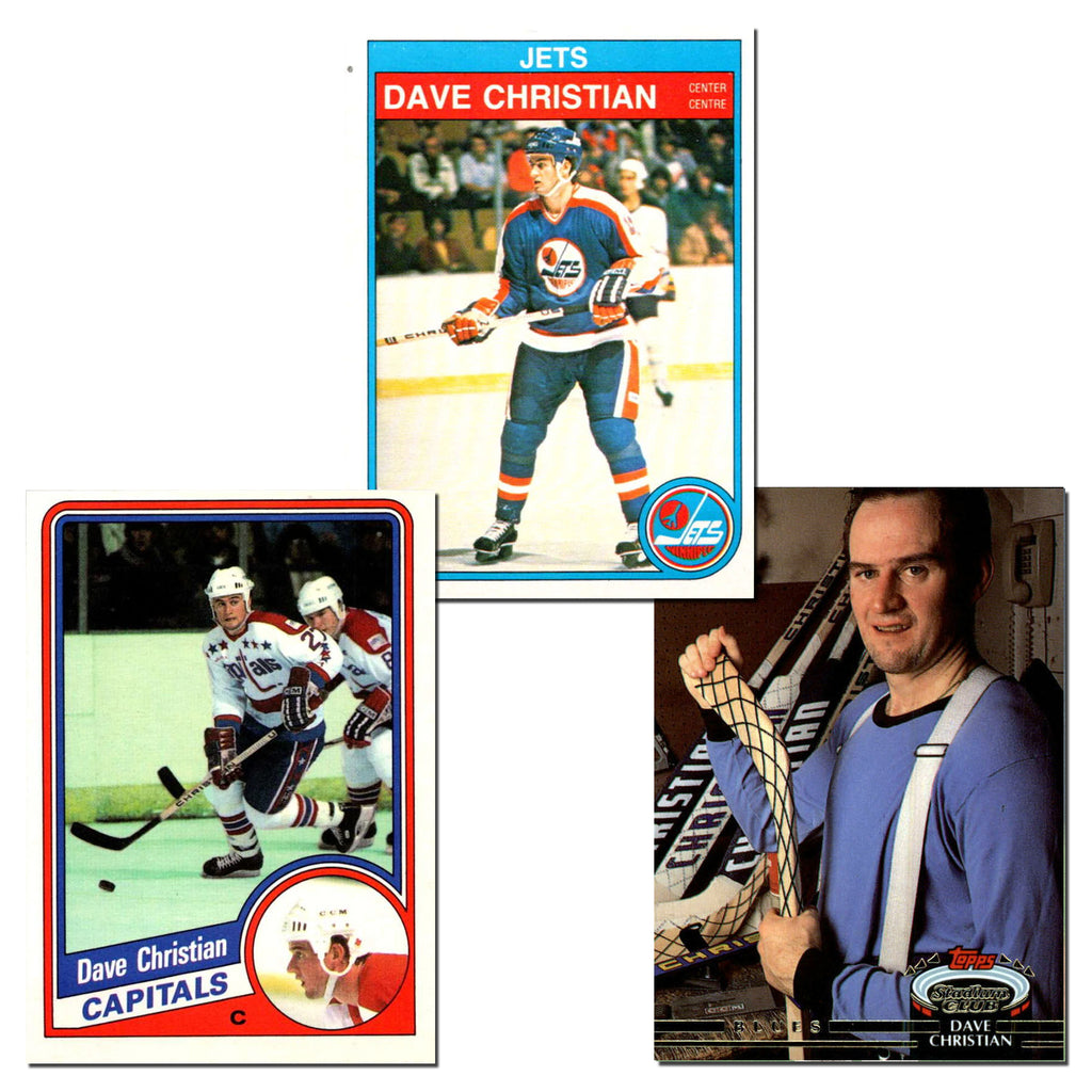 PRE-ORDER Dave Christian Autographed Hockey Card (Various To Choose From) Autographs FanHQ   