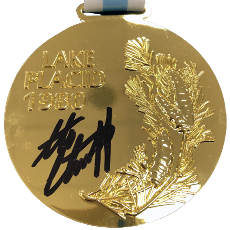 Steve Christoff Autographed Replica 1980 Gold Medal