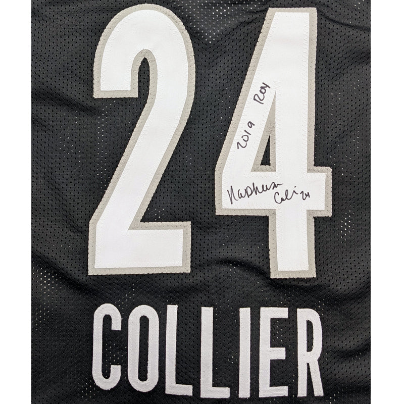 Napheesa Collier Autographed Black Pro-Style Jersey w/ 2019 ROY Inscription