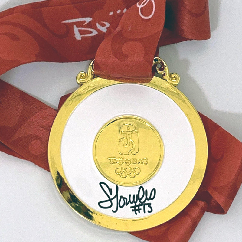 Sylvia Fowles Autographed 2008 Beijing Olympics Replica Gold Medal Autographs FanHQ   