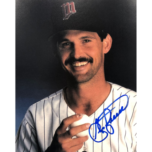 George Frazier Autographed Minnesota Twins 8x10 Photo