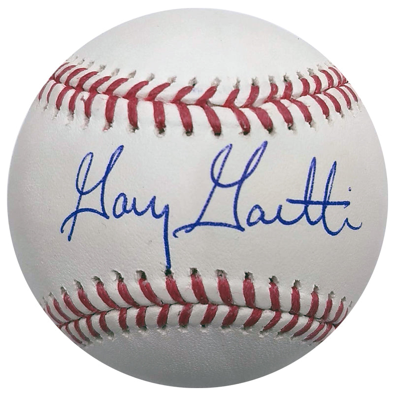 Gary Gaetti Autographed Rawlings OMLB Baseball Minnesota Twins