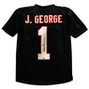 Jeff George Autographed Black Pro-Style Jersey
