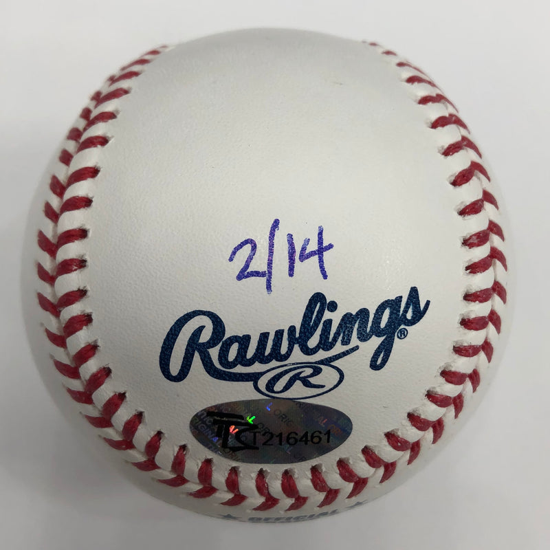 Kent Hrbek Autographed Rawlings Minnesota Twins 60th Anniversary Baseball