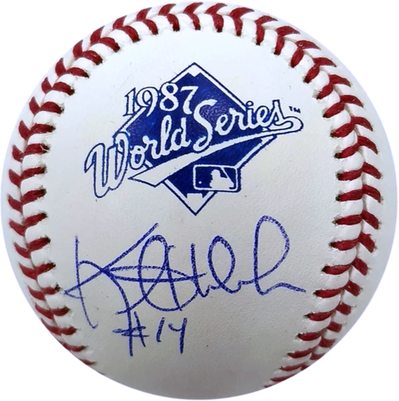 Kent Hrbek Autographed Rawlings 1987 World Series Baseball