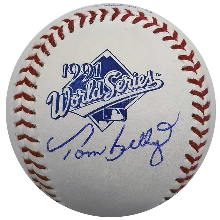 PRE-ORDER: Tom Kelly Autographed 1991 World Series Baseball Autographs Fan HQ   
