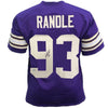 John Randle Autographed Purple Throwback Pro-Style Jersey