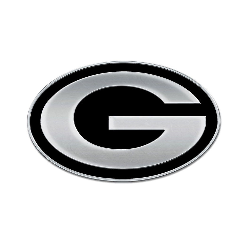 Green Bay Packers Chrome Free Form Auto Emblem