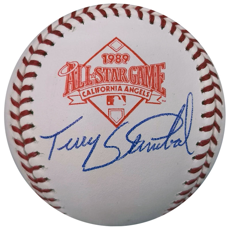 Terry Steinbach Autographed 1989 All Star Game OMLB Baseball Oakland Athletics
