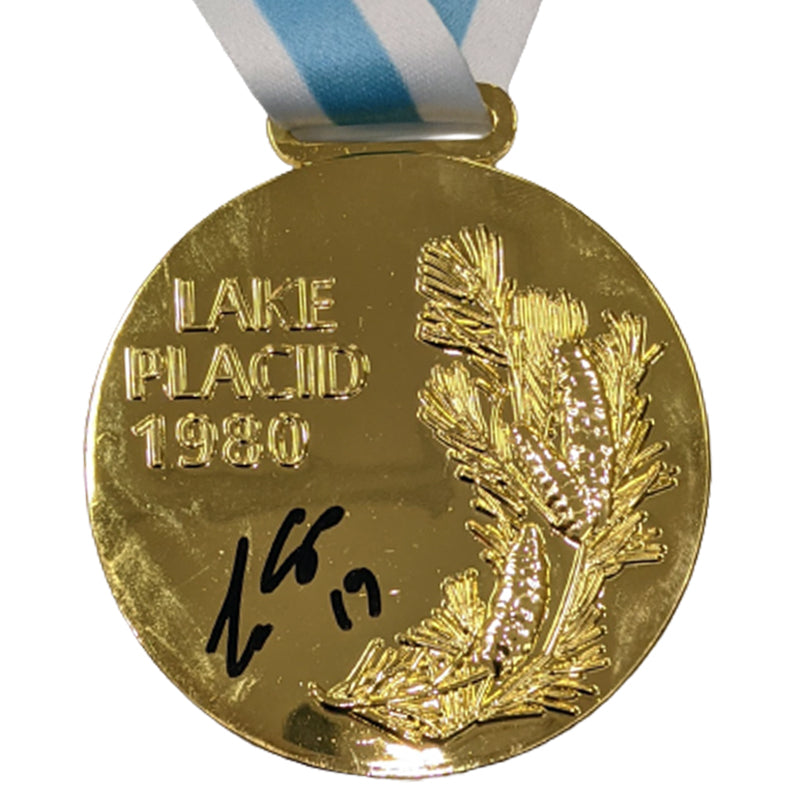 PRE-ORDER: Autographed Replica 1980 Gold Medal (Select Player From List) Autographs FanHQ Eric Strobel