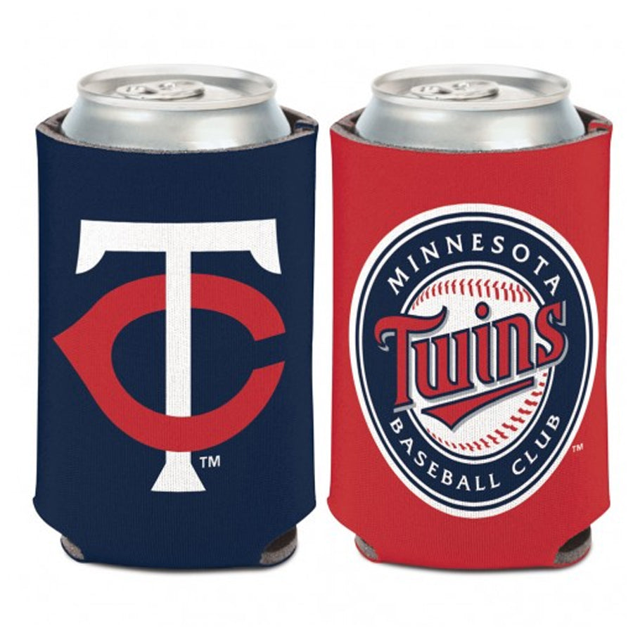 Minnesota Twins Logo 2-Sided 12 oz. Can Cooler Collectibles Wincraft   
