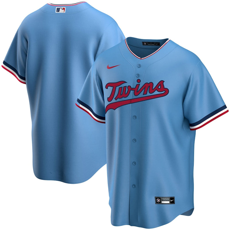 AVAILABLE IN-STORE ONLY! Minnesota Twins Nike Light Blue Replica Jersey