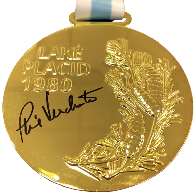 PRE-ORDER: Autographed Replica 1980 Gold Medal (Select Player From List) Autographs FanHQ Phil Verchota