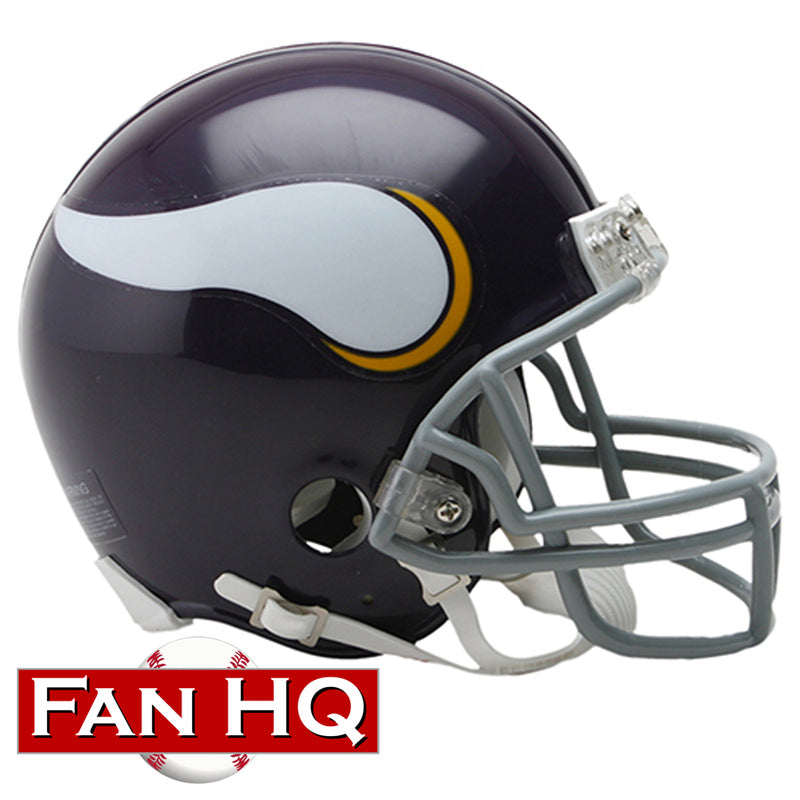 Minnesota Vikings Unsigned 1961-79 Throwback Riddell VSR4 Mini Helmet