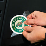 Minnesota Wild 2-pack 4" x 4" Perfect Cut Color Decals